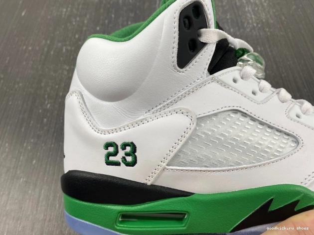 Green DD9336-103 WMNS Lucky Air Jordan 5 0711